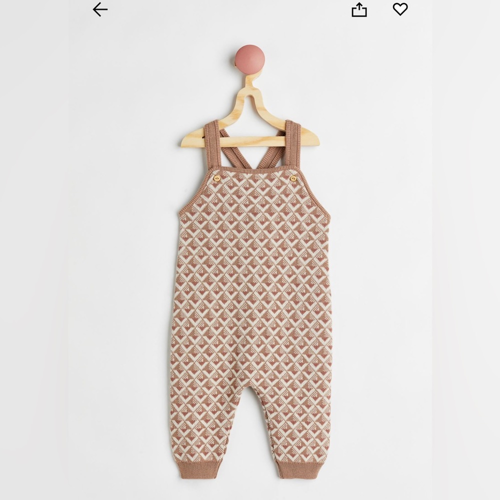 H&M knit jumpsuit